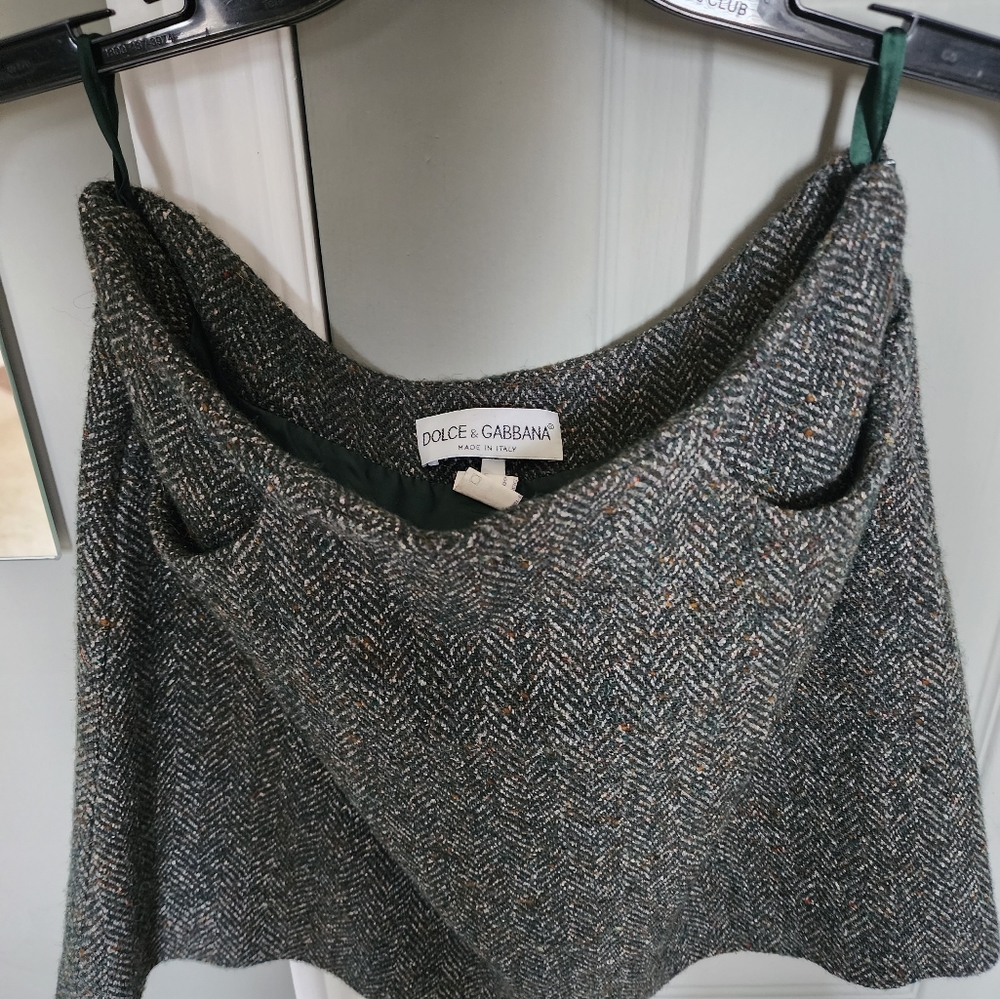 Vintage Dolce&Gabbana Wool Skirt